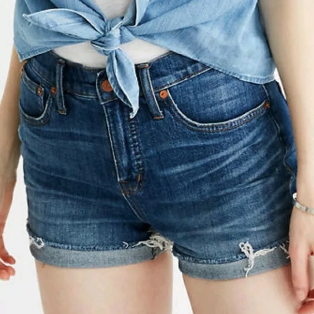 Madewell high waist shorts size 25